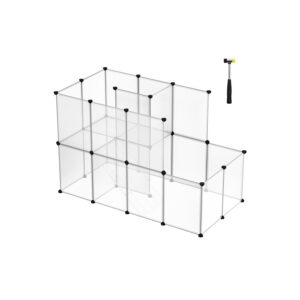 SONGMICS Muovinen pieneläinten ulkoiluteline