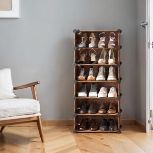 SONGMICS 10-tier shoe rack, plug-in rack, shelving system
