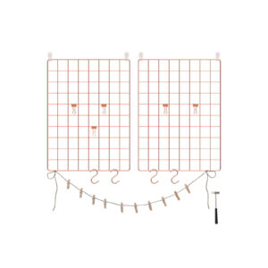 SONGMICS fotov?g i gitter 2-pak rosaguld