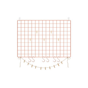 SONGMICS Gitterwand med tilbeh?r Ros?gold