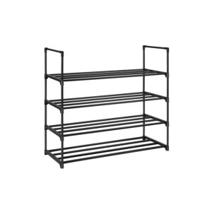 SONGMICS kenkähylly 4 tasoa, 2 kpl, metallia