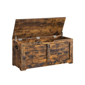 VASAGLE shoe bench with lid 40 x 100 x 46 cm