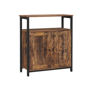 VASAGLE-senkki ovilla ja säädettävillä hyllyillä