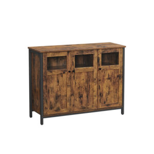 VASAGLE Sideboard vintage brown-black