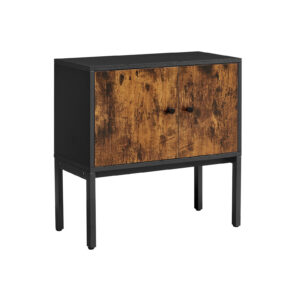 VASAGLE Sideboard vintage brown-black