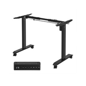 SONGMICS Elektrisk h?jdejusterbart skrivebord