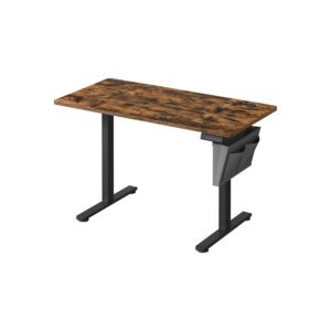 SONGMICS Elektrisk h?jdejusterbart skrivebord 60 x 120 x (72-120) cm