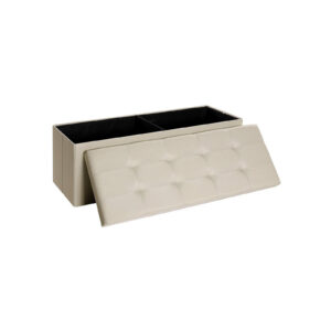 SONGMICS b?nk med opbevaringsplads, 38 x 110 x 38 cm, opbevaringsb?nk