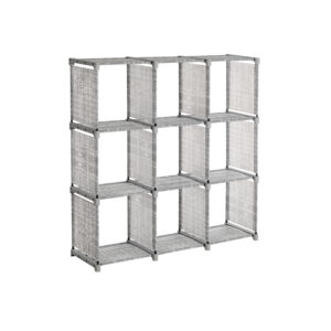 SONGMICS förvaringshylla med 9 fack