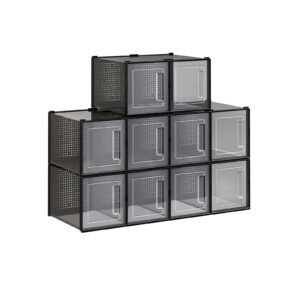 SONGMICS kenkälaatikot korkokengille, musta