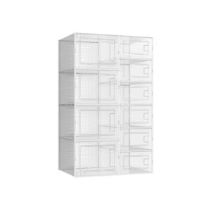 SONGMICS gennemsigtige skokasser