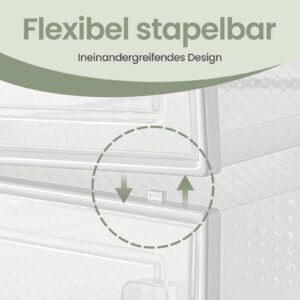 SONGMICS kenkälaatikot, 12 kpl:n sarja, muoviset kenkäorganisaattorit