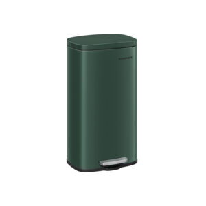 SONGMICS 30-liter vintage green kitchen trash can