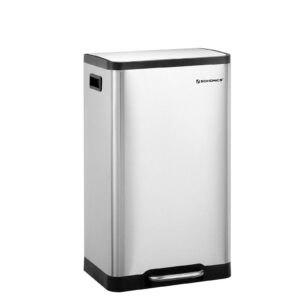 SONGMICS 45-liters skraldespand med pedal