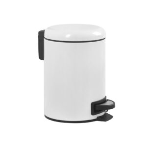 SONGMICS papperskorg vit 22 x 16 7 x 25 cm