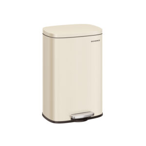 SONGMICS affaldsspand til k?kkenet 50 liter sandbeige