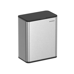 SONGMICS affaldsspand med l?g til bioaffald af metal