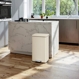 SONGMICS skraldespand, 40 liter skraldespand, 15 affaldsposer inkluderet