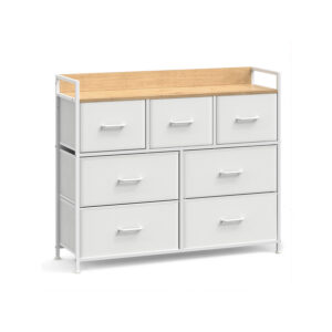 SONGMICS chest of drawers with 7 fabric drawers