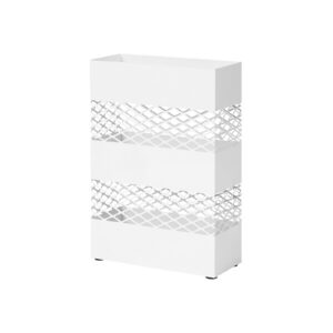 SONGMICS paraplystativ i metal, hvid