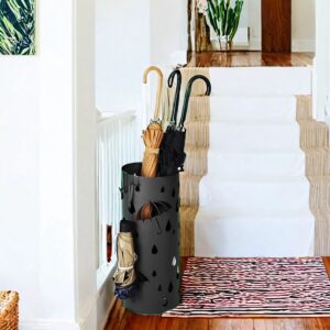 SONGMICS paraplystativ, paraplystativ, rund