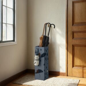 SONGMICS paraplystativ, paraplystativ af metal, firkantet