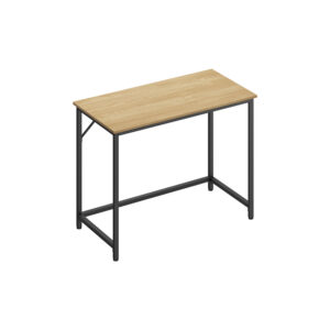 VASAGLE skrivbord med metallstativ i modern stil