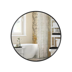 SONGMICS ? 50 cm badev?relsesspejl med metalramme