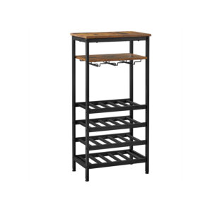 VASAGLE vinreol til 20 flasker