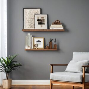 VASAGLE Leijuvat hyllytasot Puun näköinen