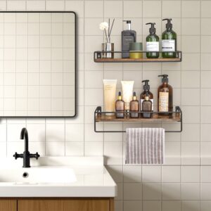 VASAGLE Vägghyllor 2-pack