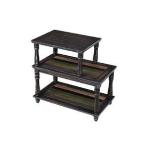 VASAGLE Rustic country style side table