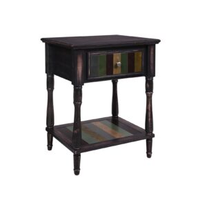 VASAGLE nattduksbord i kolonialstil