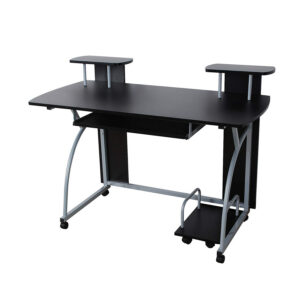 VASAGLE Modern Computer Desk Black