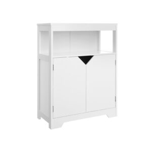 VASAGLE kylpyhuoneen kaappi marmorikuvio