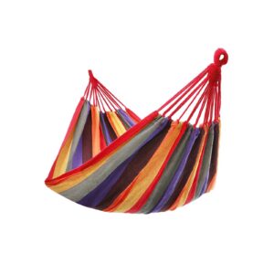 SONGMICS Flerpersoners hängmatta, färgglad