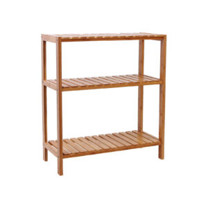 SONGMICS Bamboo Bathroom Shelf