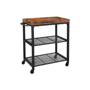 VASAGLE Kitchen trolley with universal casters