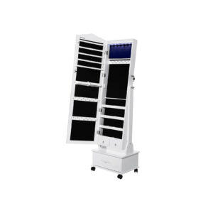 SONGMICS Mobil smykkeskab hvid