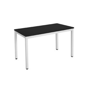 VASAGLE Modern Computer Desk Black and White