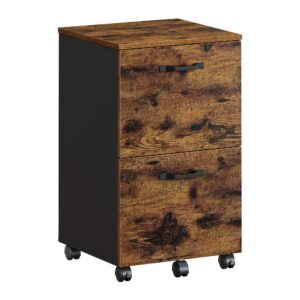 VASAGLE rullalaatikko, vintage-ruskea-musta