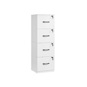 VASAGLE filing cabinet with 4 lockable drawers