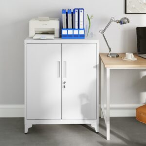 SONGMICS arkivskab, multifunktionsskab, kontorskab med 2 d?re