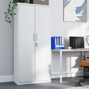 SONGMICS arkivskab, multifunktionsskab, opbevaringsskab