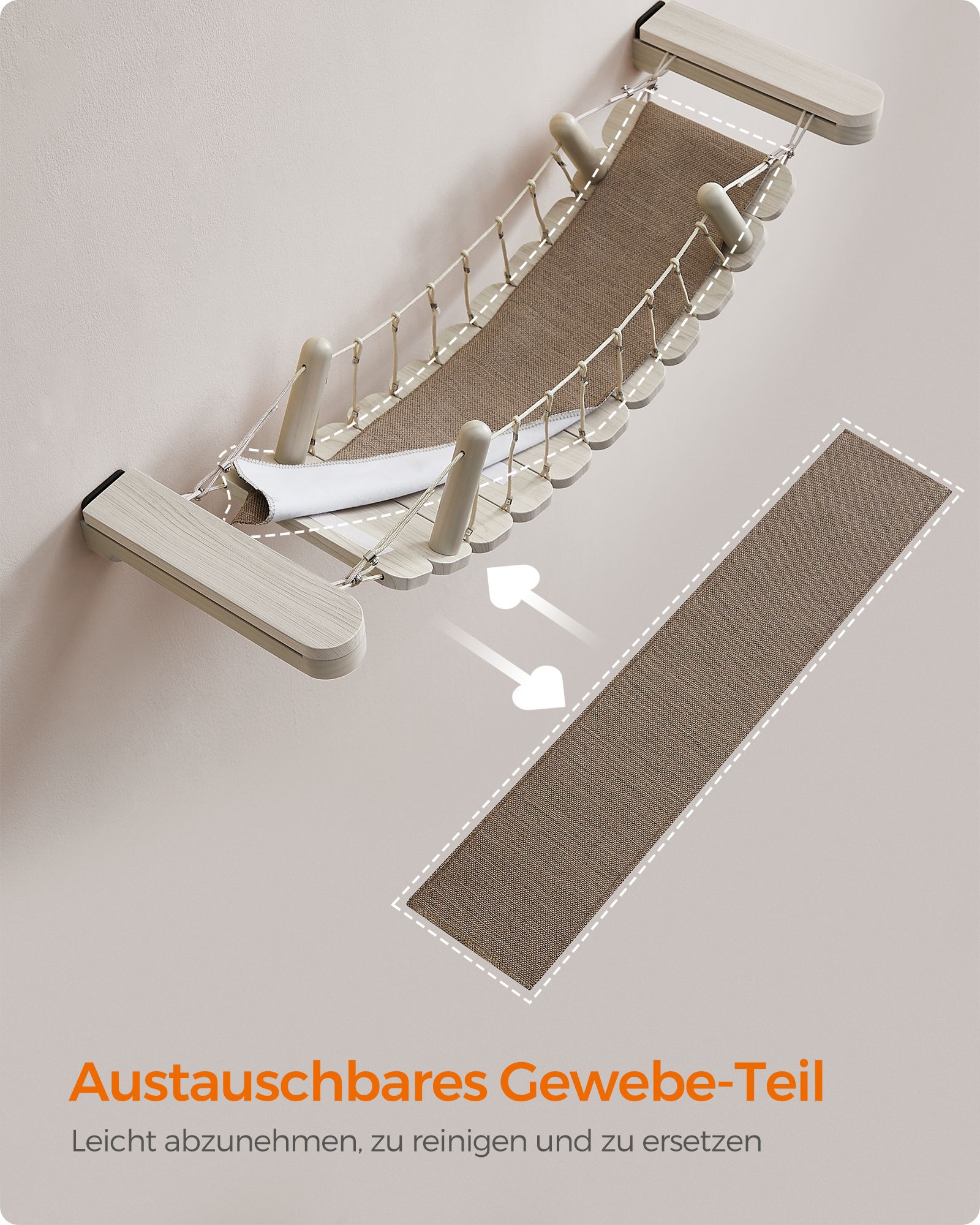 Clickat Clickat Collection - No. 003 Wall-mounted cat bridge - Image 7