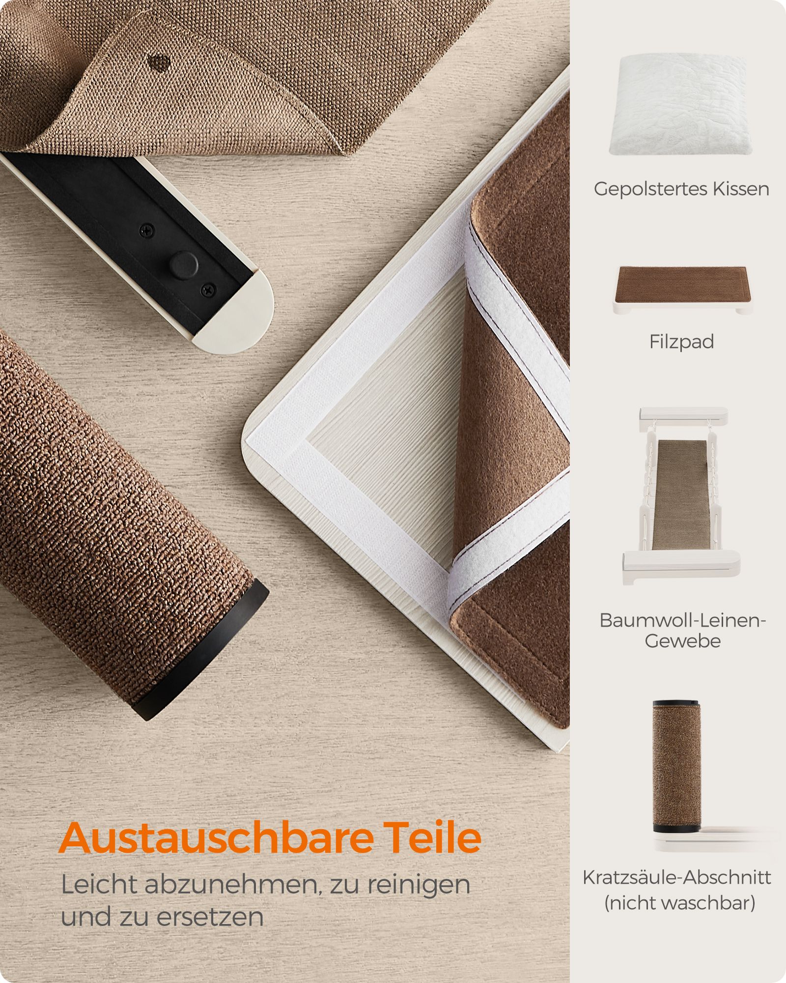 Clickat Planet – kattmöbler klättervägg 10-pack - Bild 7