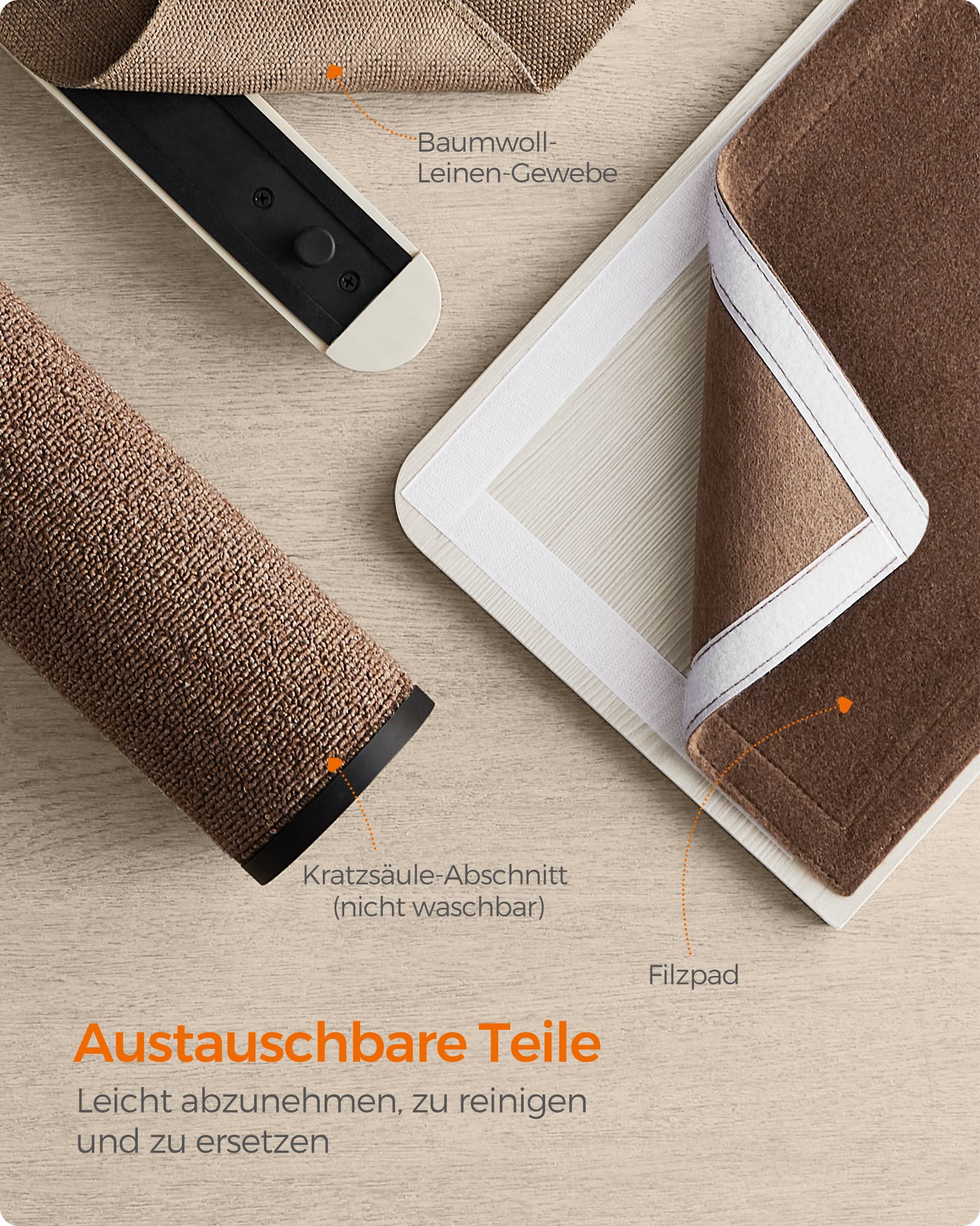 Clickat Planet – kattmöbler klättervägg 10-pack - Bild 8