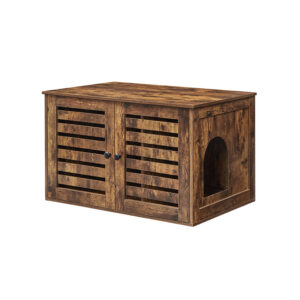 Feandrea Cat Litter Box Cabinet with Doors
