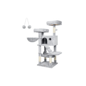 Feandrea 135 cm scratching post with platforms