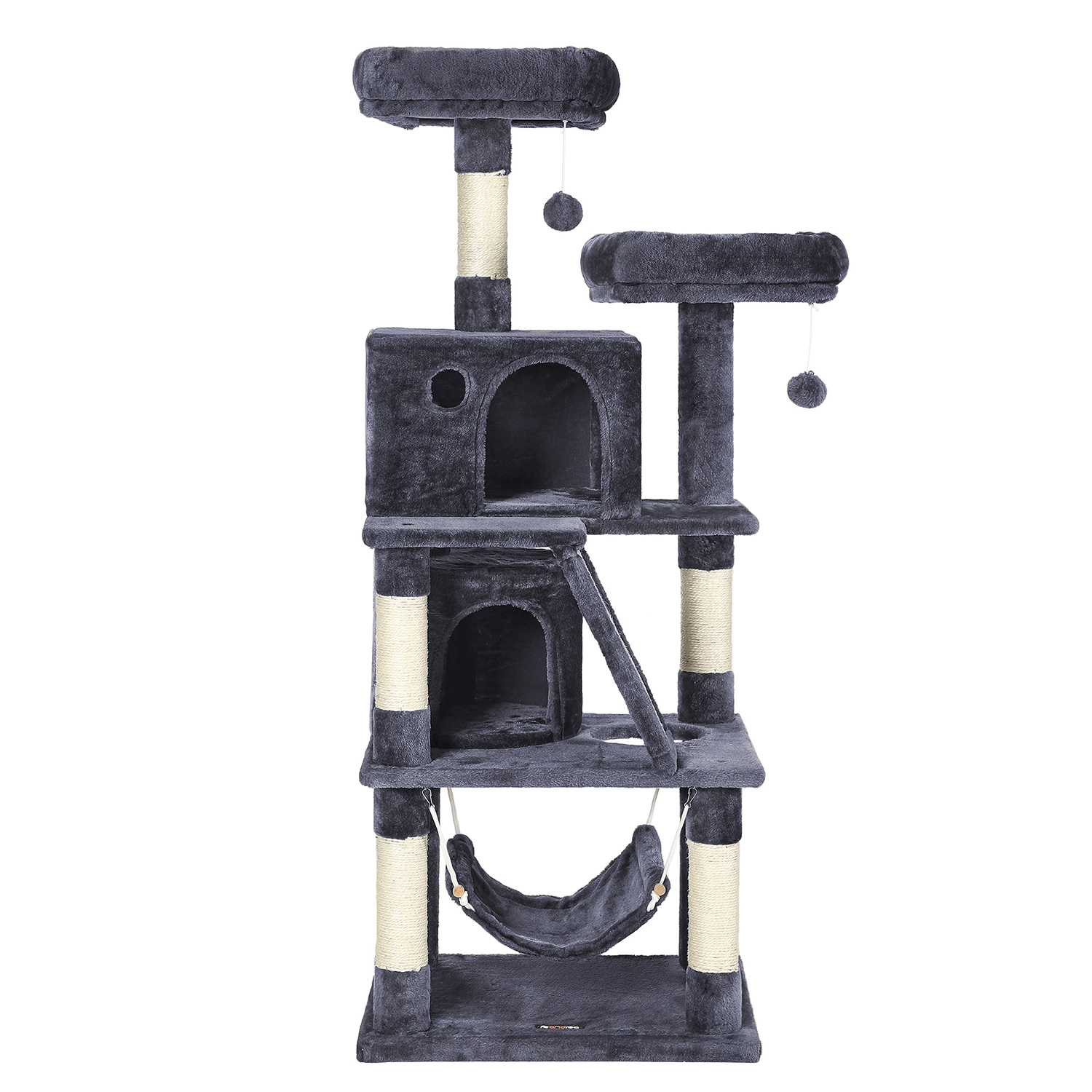 Feandrea 155 cm scratching post with caves - Image 8